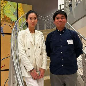 Nini Ye and Isaiah Lachica